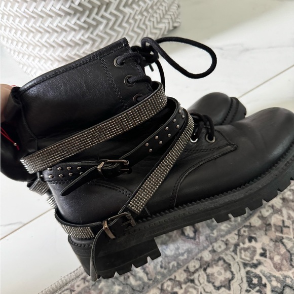Steve Madden combat boots - Picture 3 of 4